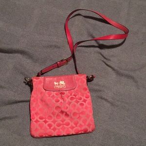 Coach cross body bag
